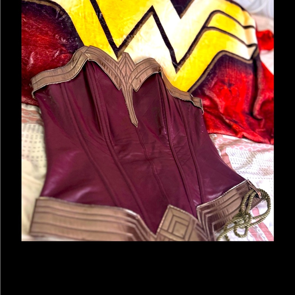 Wonder Woman costume with accessories